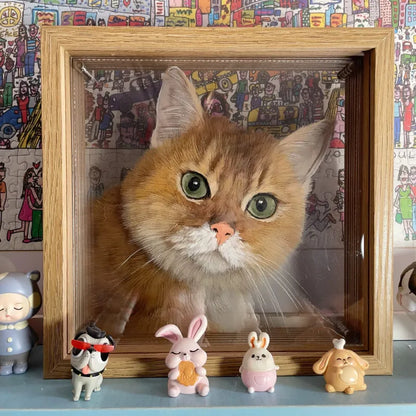 3D Pet Portrait(Hand-Painted)