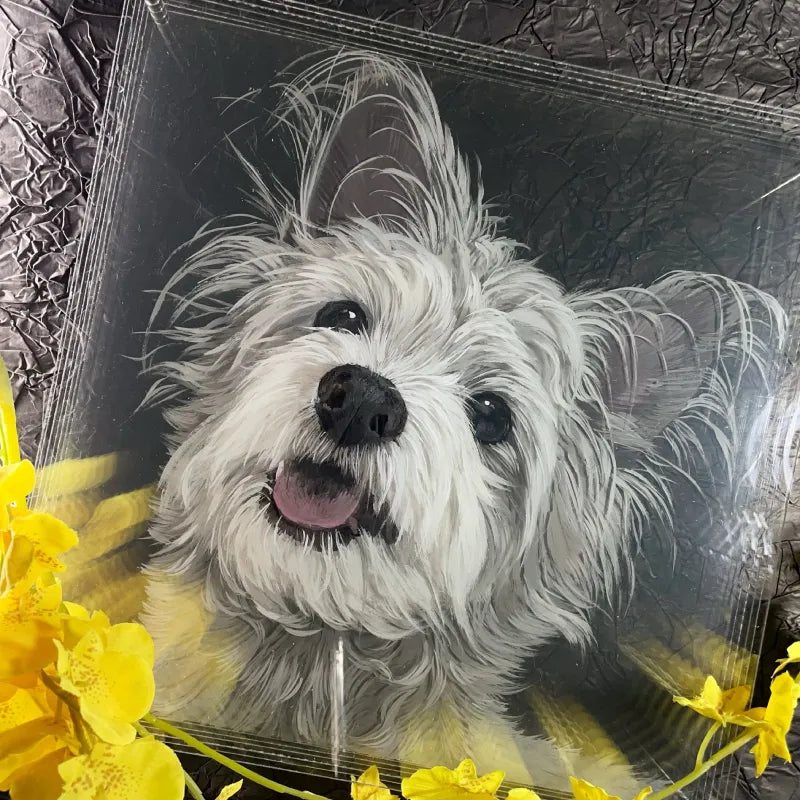 3D Pet Portrait(Hand-Painted)
