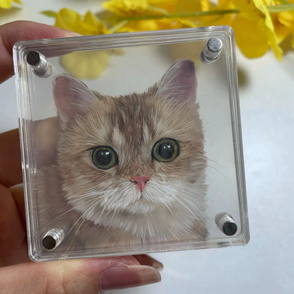 3D Pet Portrait(Hand-Painted)